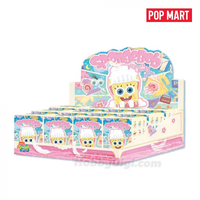 Pop Mart 泡泡瑪特盲盒手辦 - 海綿寶寶睡衣派對系列
