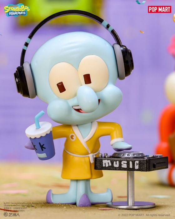 Pop Mart 泡泡瑪特盲盒手辦 - 海綿寶寶睡衣派對系列