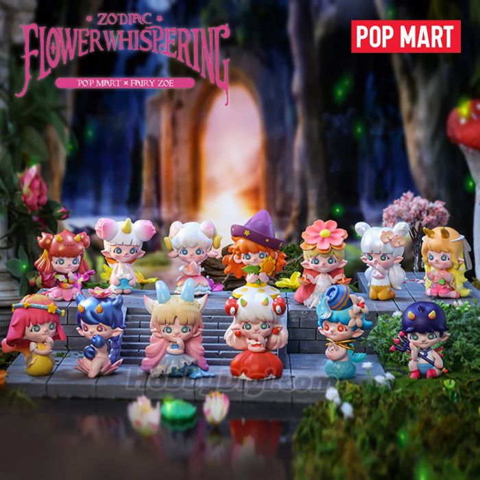 Pop Mart 泡泡瑪特盲盒手辦 - Zoe 花語星座系列