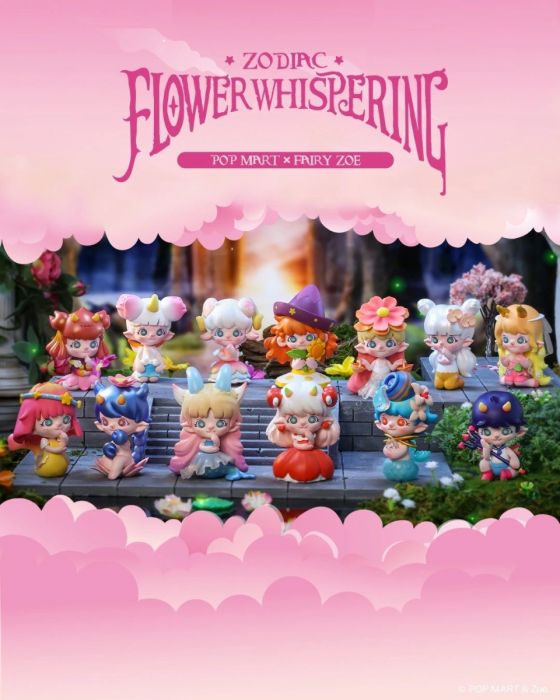 Pop Mart 泡泡瑪特盲盒手辦 - Zoe 花語星座系列