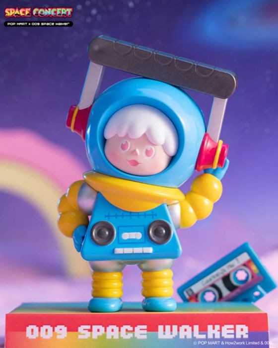 Pop Mart 泡泡瑪特盲盒手辦 -  009「SPACE WALKER」宇宙音樂會系列