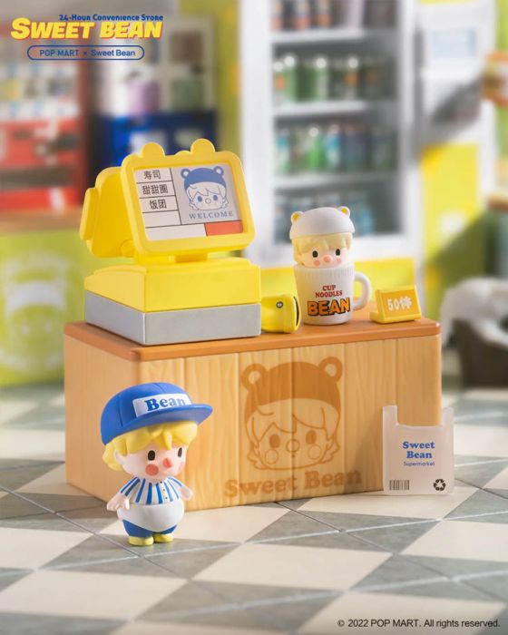 Pop Mart 泡泡瑪特盲盒手辦 - 小甜豆 Sweet Bean 24小時便利店 (Mini Me) 系列
