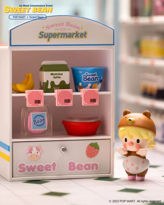 Pop Mart 泡泡瑪特盲盒手辦 - 小甜豆 Sweet Bean 24小時便利店 (Mini Me) 系列