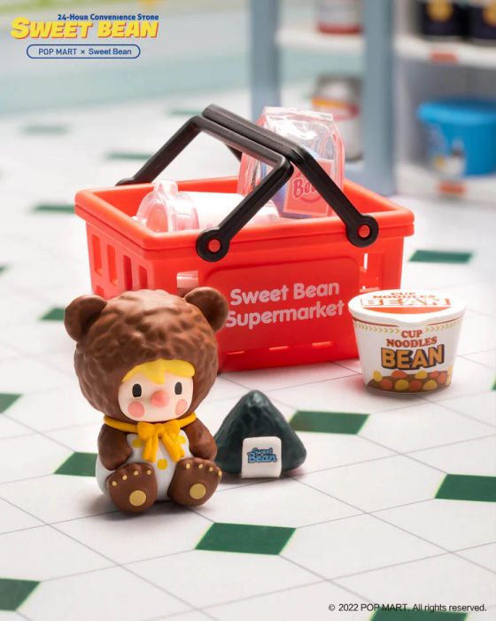 Pop Mart 泡泡瑪特盲盒手辦 - 小甜豆 Sweet Bean 24小時便利店 (Mini Me) 系列