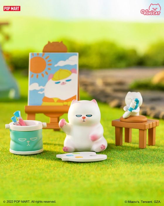Pop Mart 泡泡瑪特盲盒手辦 - ViViCat庭院生活系列