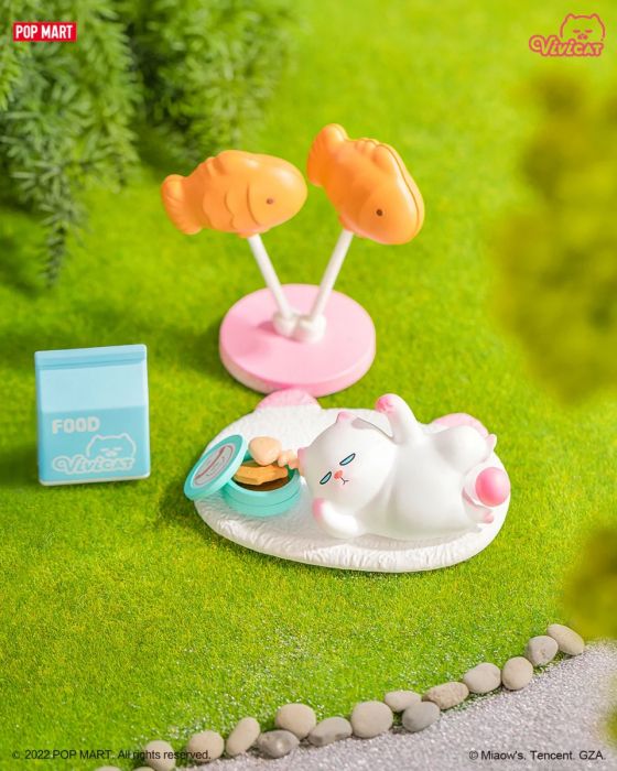 Pop Mart 泡泡瑪特盲盒手辦 - ViViCat庭院生活系列
