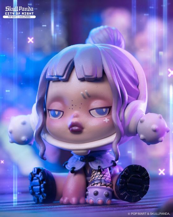 Pop Mart 泡泡瑪特盲盒手辦 - Skullpanda 夜之城系列