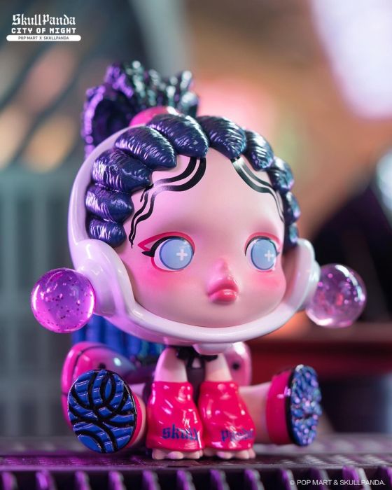 Pop Mart 泡泡瑪特盲盒手辦 - Skullpanda 夜之城系列