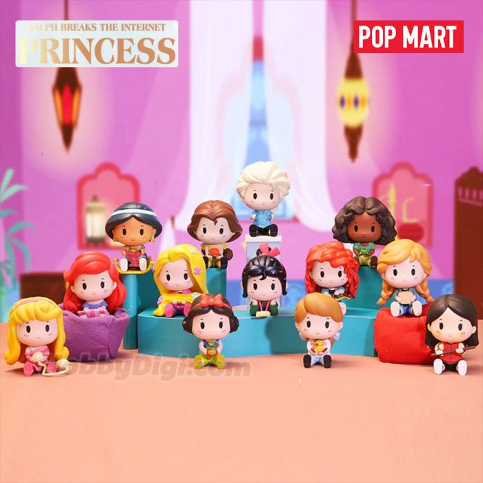 Pop Mart 泡泡瑪特盲盒手辦 - 無敵破壞王2 迪士尼公主睡衣系列