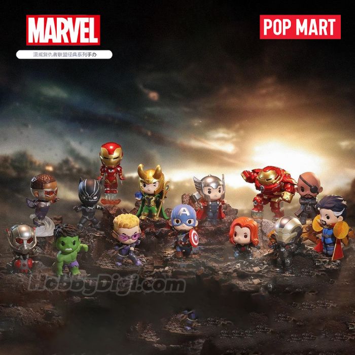 Pop Mart 泡泡瑪特盲盒手辦 - Marvel 漫威復仇者聯盟系列