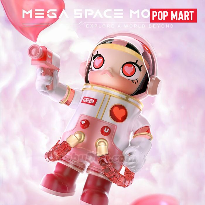 Pop Mart 泡泡瑪特 Mega 珍藏系列 - 400% SPACE MOLLY HEARTBEAT