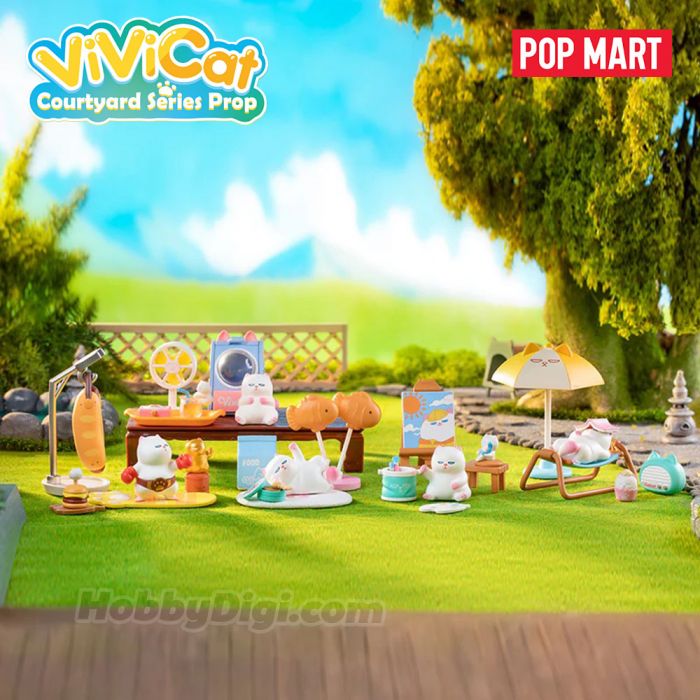 Pop Mart 泡泡瑪特盲盒手辦 - ViViCat庭院生活系列