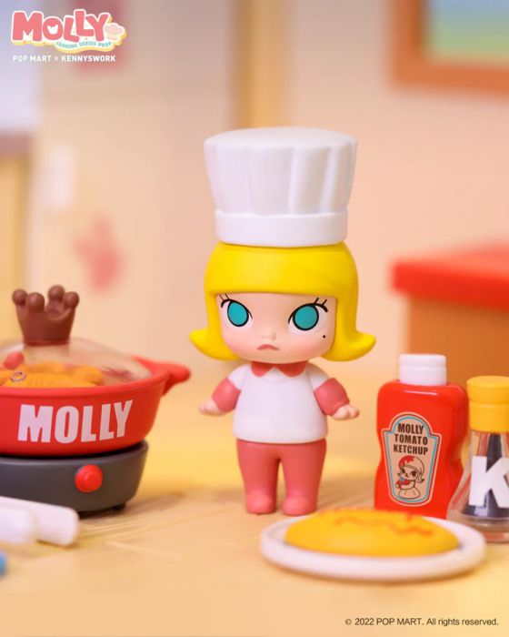Pop Mart 泡泡瑪特盲盒手辦 - MOLLY料理系列手辦道具