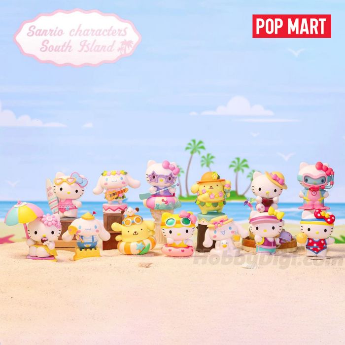 Pop Mart 泡泡瑪特盲盒手辦 - Sanrio 家族南海小島系列