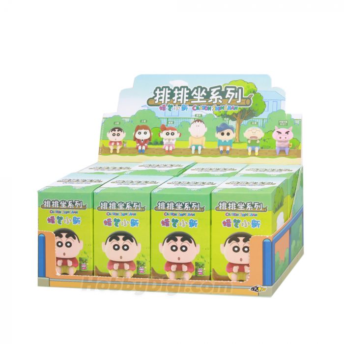 52TOYS 盲盒系列 - 蠟筆小新排排坐系列