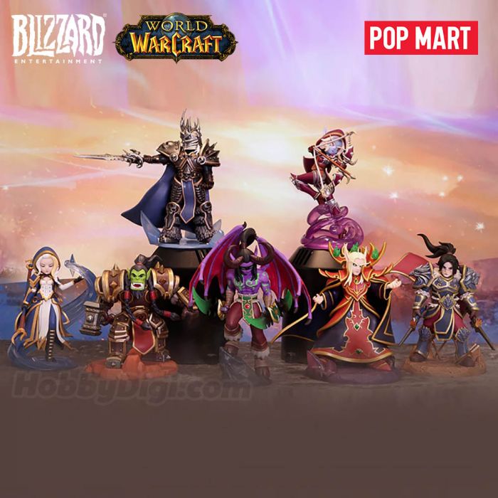 Pop Mart 泡泡瑪特盲盒手辦 - 魔獸世界經典角色系列