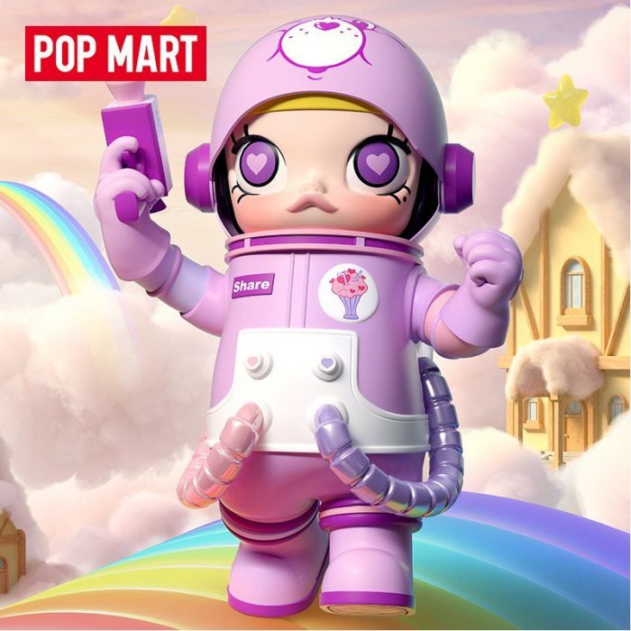 Pop Mart 泡泡瑪特 Mega 珍藏系列 - 400% + 100% SPACE MOLLY x 分享熊 Care Bears