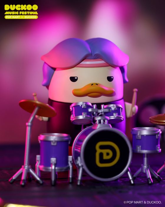 Pop Mart 泡泡瑪特盲盒手辦 - DUCKOO音樂節系列