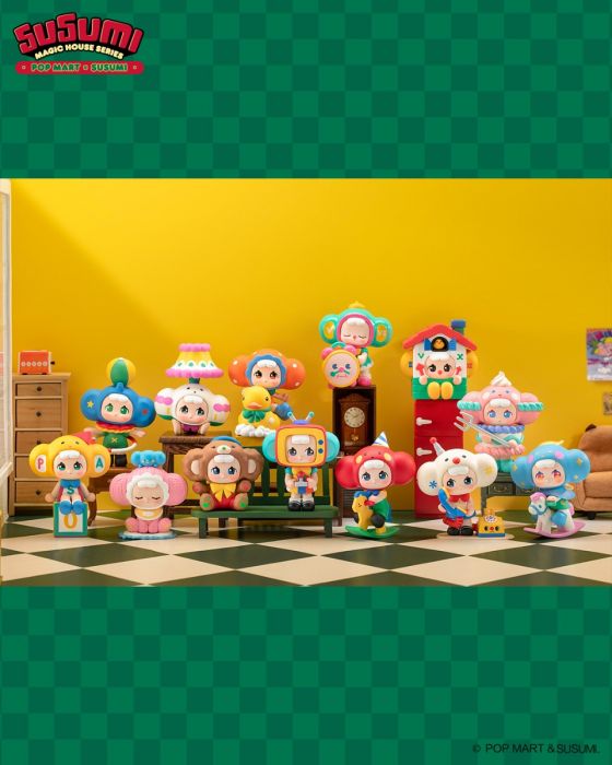 Pop Mart 泡泡瑪特盲盒手辦 - SUSUMI魔法小屋系列