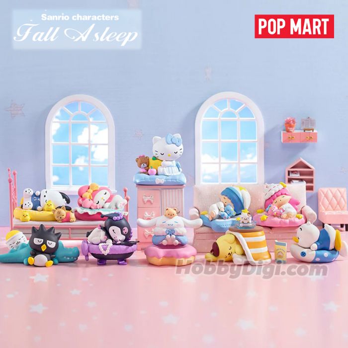Pop Mart 泡泡瑪特盲盒手辦 - Sanrio角色睡覺系列