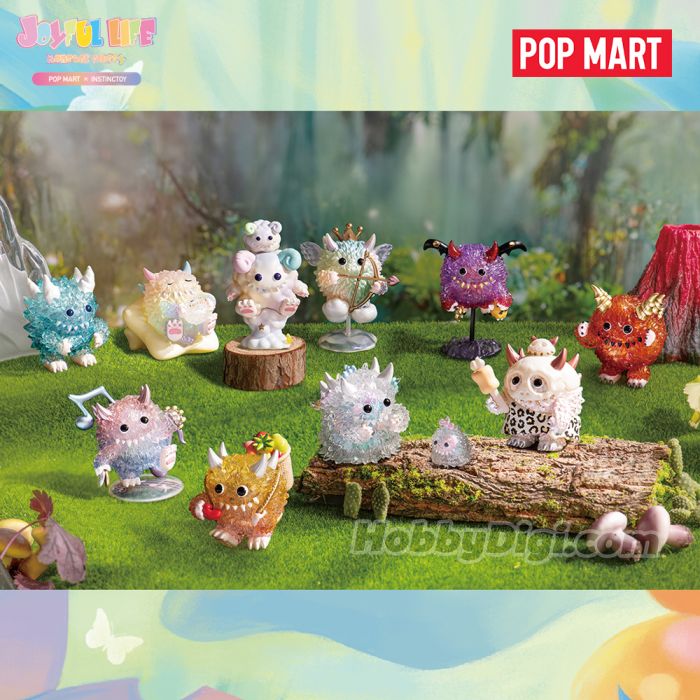 Pop Mart 泡泡瑪特盲盒手辦 - 大久保INSTINCTOY毛怪的歡樂生活系列