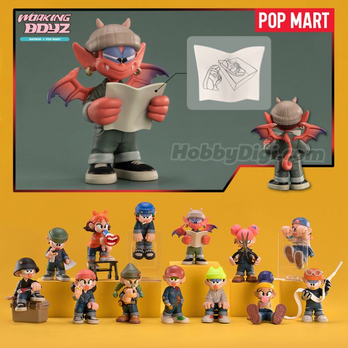 Pop Mart 泡泡瑪特盲盒手辦 - BAZBON潮鞋裝備工系列