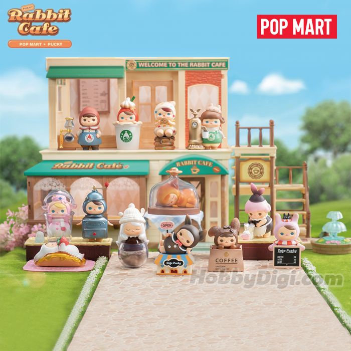 Pop Mart 泡泡瑪特盲盒手辦 - PUCKY精靈兔兔咖啡館系列