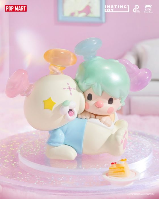 Pop Mart 泡泡瑪特盲盒手辦 - 小甜豆 Sweet Bean x 大久保 INSTINCTOY甜蜜相伴系列