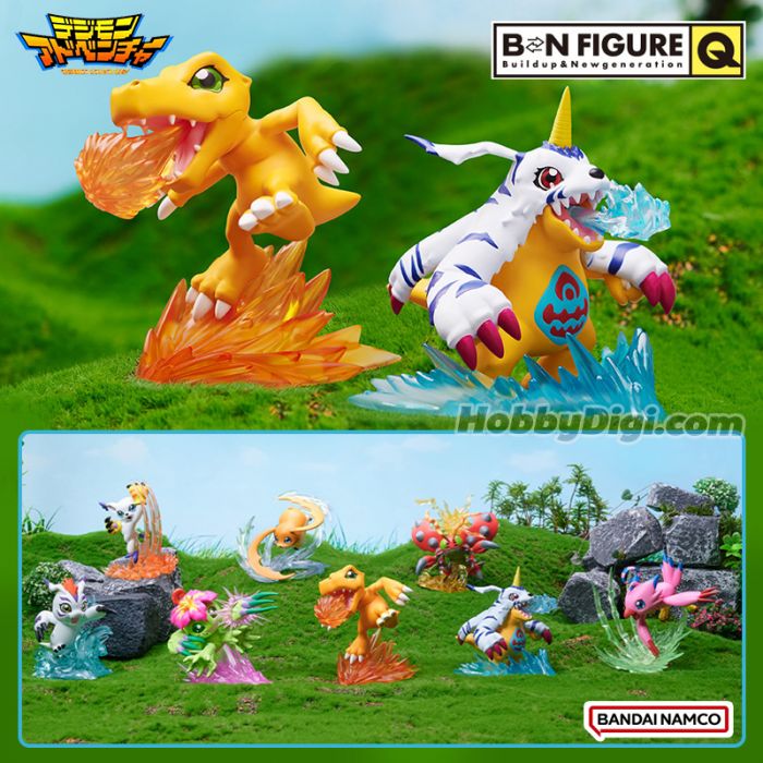 TOP TOY BN Figure Q 盲盒系列 - 數碼暴龍大冒險技能演武 第一彈