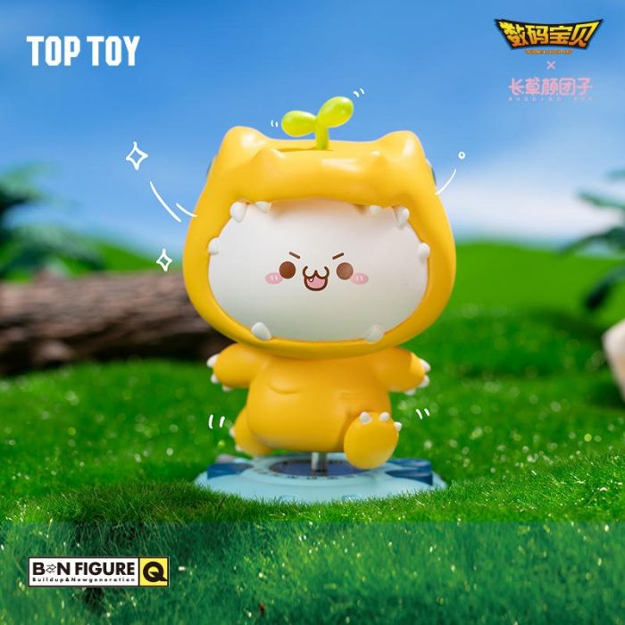 TOP TOY BN Figure Q 盲盒系列 - 數碼暴龍×長草顏團子系列 第一彃