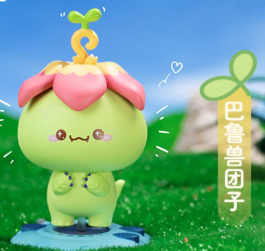 TOP TOY BN Figure Q 盲盒系列 - 數碼暴龍×長草顏團子系列 第一彃