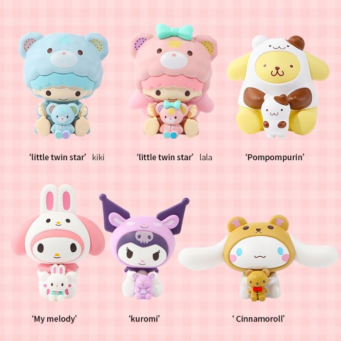 MINISO 名創優品盲盒手辦  - Sanrio Charaters 抱抱小伙伴系列