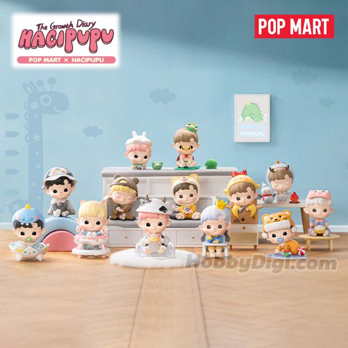 Pop Mart 泡泡瑪特盲盒手辦 - HACIPUPU成長日記系列