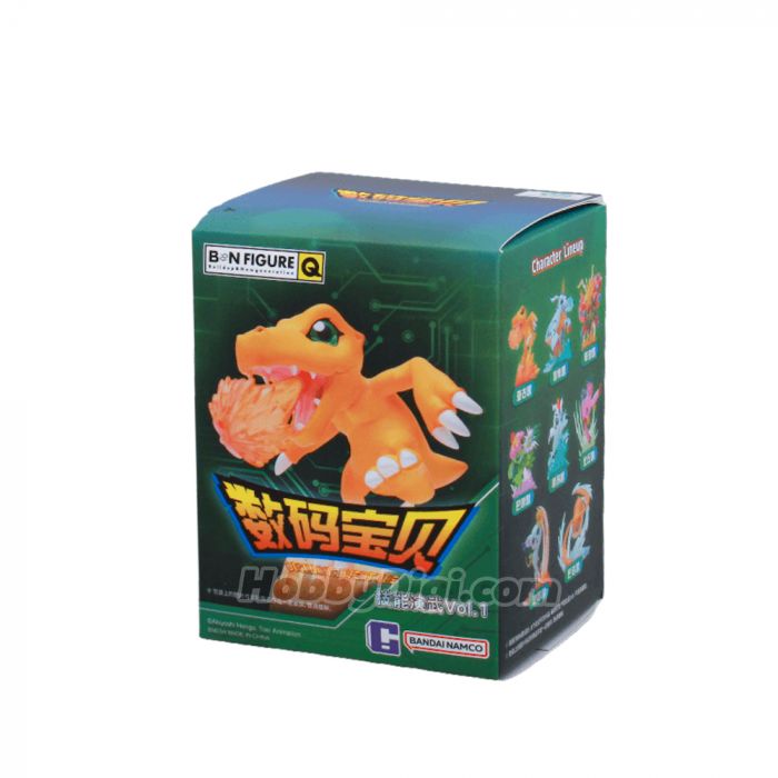 TOP TOY BN Figure Q 盲盒系列 - 數碼暴龍大冒險技能演武 第一彈