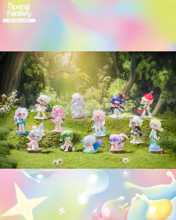 Pop Mart 泡泡瑪特盲盒手辦 - AZURA春日幻想系列