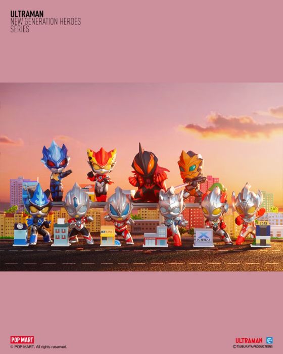 Pop Mart 泡泡瑪特盲盒手辦 - 新生代Ultraman系列