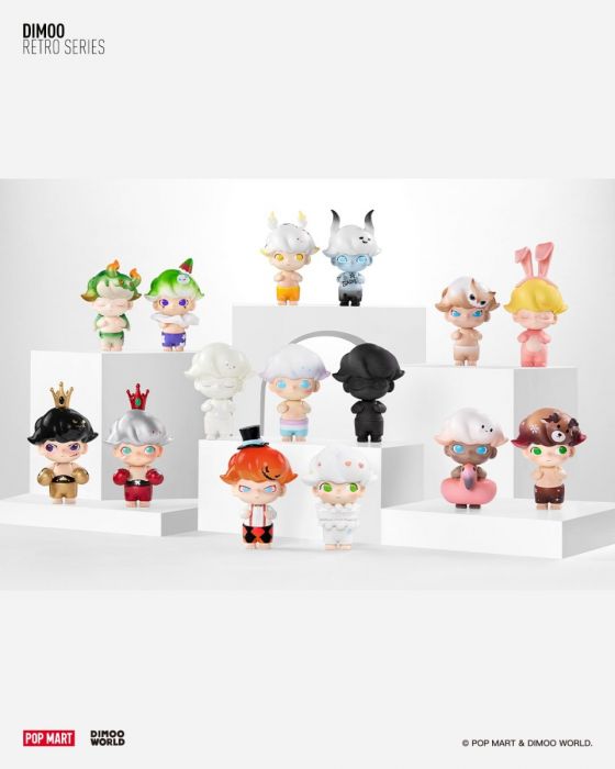 Pop Mart 泡泡瑪特盲盒手辦 - DIMOO經典復刻系列