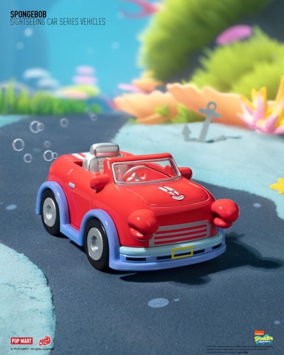 Pop Mart 泡泡瑪特盲盒手辦 - 海綿寶寶觀光小車系列
