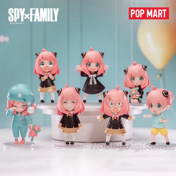 Pop Mart 泡泡瑪特盲盒手辦 - SPY×FAMILY間諜家家酒 安妮亞的日常系列
