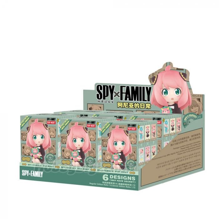 Pop Mart 泡泡瑪特盲盒手辦 - SPY×FAMILY間諜家家酒 安妮亞的日常系列
