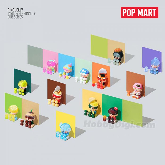 Pop Mart 泡泡瑪特盲盒手辦 - PINO JELLY味覺性格測試系列