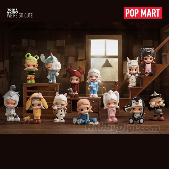 Pop Mart 泡泡瑪特盲盒手辦 - Zsiga我們，如此可愛系列