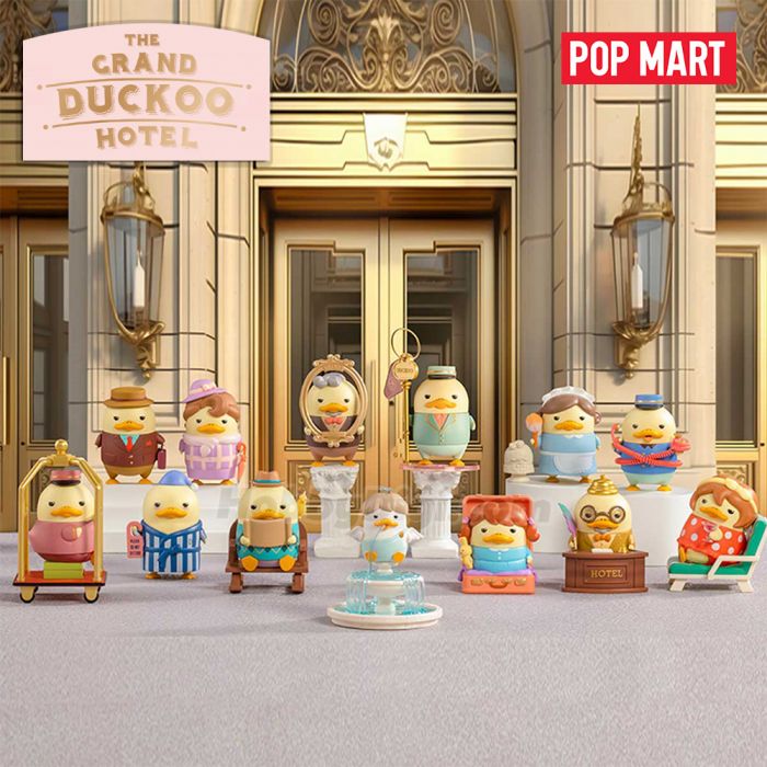 Pop Mart 泡泡瑪特盲盒手辦 - DUCKOO格蘭德大酒店系列