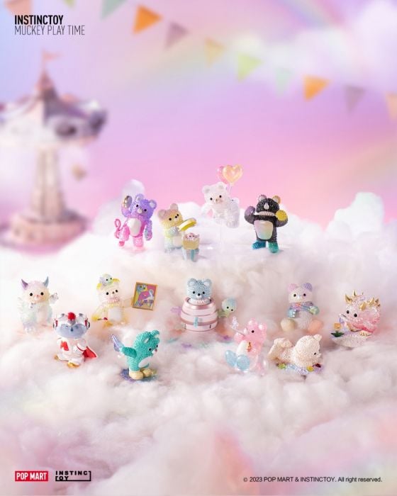 Pop Mart 泡泡瑪特盲盒手辦 - INSTINCTOY慕奇的玩樂時光系列