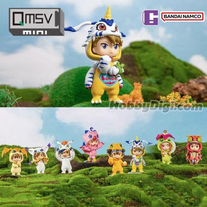 Bandai Namco X BN Figure Q 盲盒系列 - 數碼暴龍大冒險玩偶服系列 第一彈