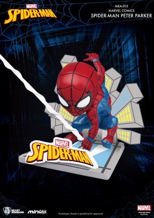 Beast Kingdom 野獸國 Marvel 迷你蛋擊系列 MEA-013 - 蜘蛛俠 彼得·帕克 Peter Parker