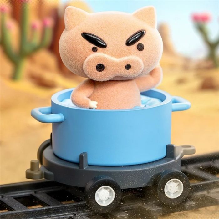 52TOYS 盲盒手辦 - 蠟筆小新 火車小分隊系列