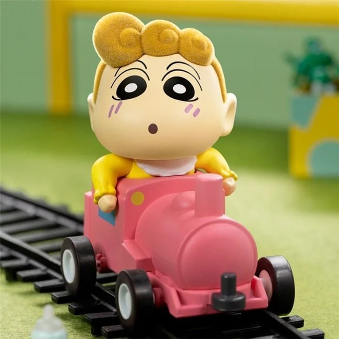 52TOYS 盲盒手辦 - 蠟筆小新 火車小分隊系列
