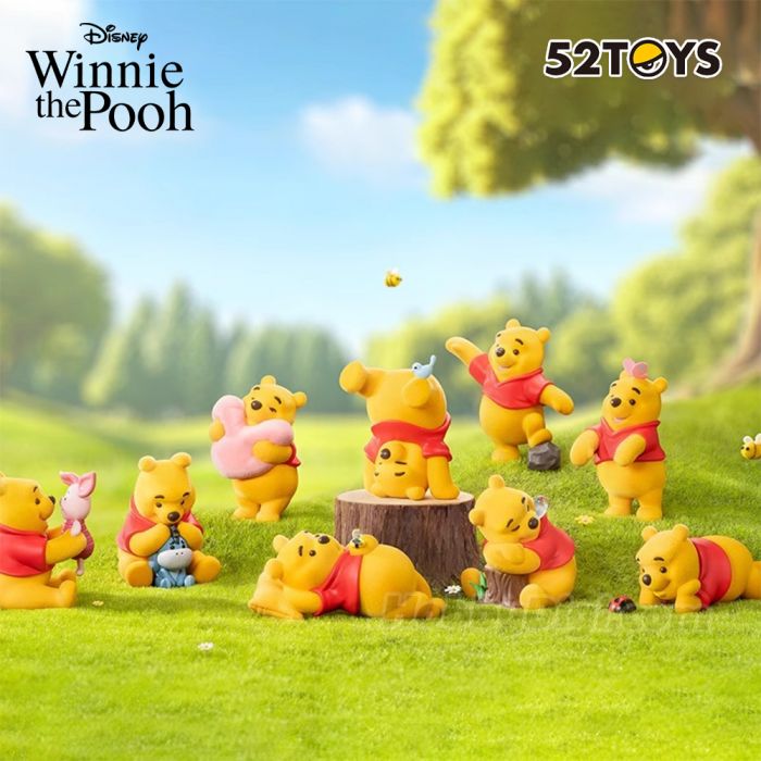 52TOYS 盲盒手辦 - 迪士尼 無憂無慮的小熊維尼系列
