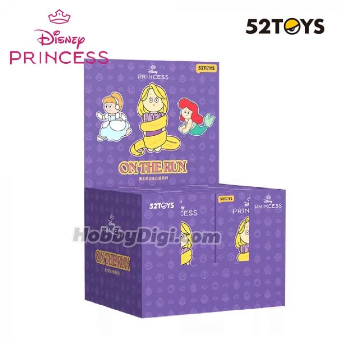 52TOYS 盲盒手辦 - 迪士尼 在逃抽象公主毛絨掛件系列